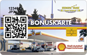 Bonuskarte in der Tankstelle Europa-Park-Rasthof